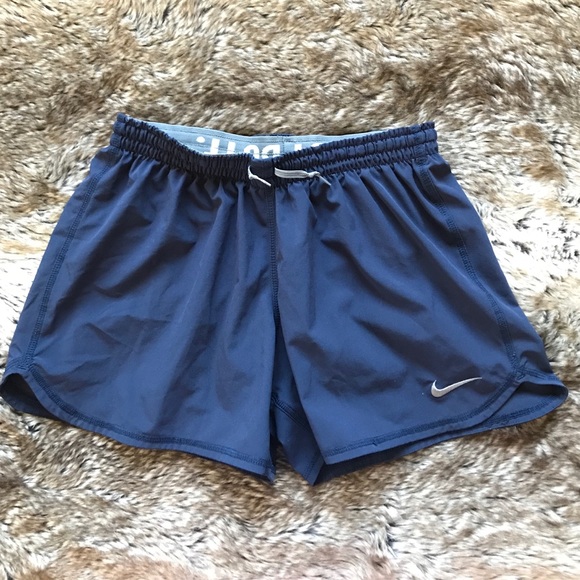 navy dri fit shorts